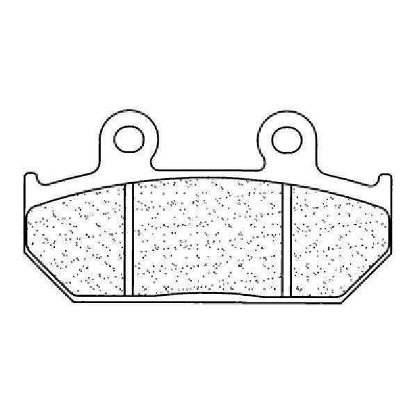 CL S4 PASTIGLIE FRENO 1 PINZA ANT per CAGIVA 500 Canyon 1997-2002