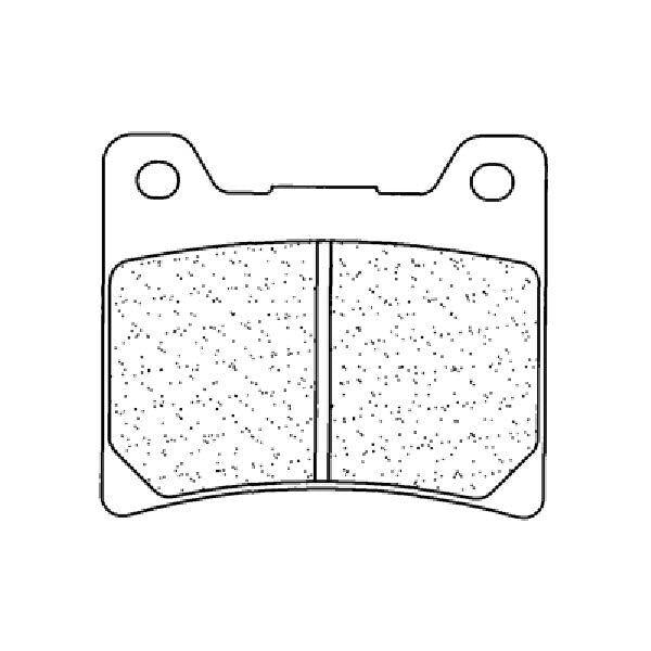 CL RX3 PASTIGLIE FRENO 1 PINZA POST per YAMAHA 400 XJ/XJ F (31A/58L/4BB) 1982-0