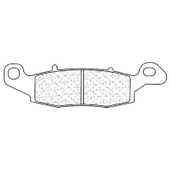 CL XBK5 PASTIGLIE FRENO 1 PINZA ANT SX per SUZUKI 750 GSX 1998-2002