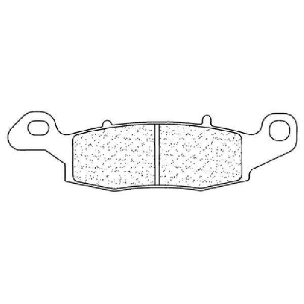 CL A3+ PASTIGLIE FRENO 1 PINZA ANT DX per SUZUKI 650 SV S ABS 2007-2010