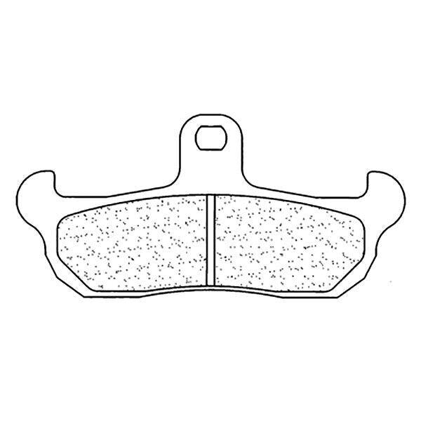 CL A3+ PASTIGLIE FRENO 1 PINZA ANT per HUSQVARNA 610 TC (8AE05) 1991-1991