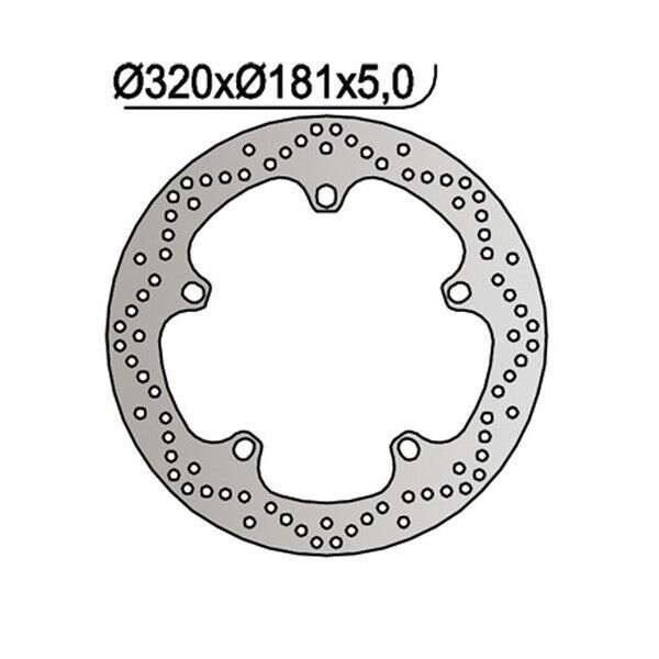 1046 NG DISCO FRENO ANT DX o SX per HUSQVARNA 900 Nuda R 2012-2013