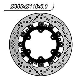 1137 NG DISCO FRENO ANT DX o SX per BMW 1100 K LT / LT SE ABS 1992-1990