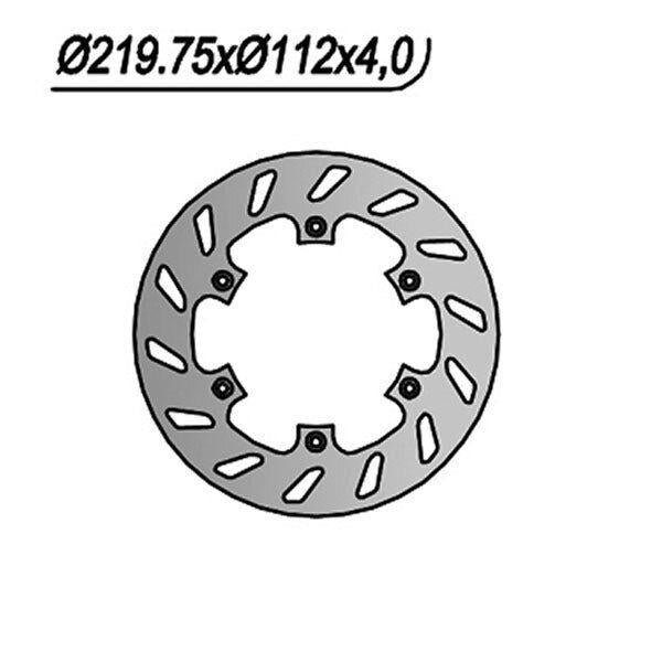 135 NG DISCO FRENO POST per HUSABERG 350 FC 1995-1996