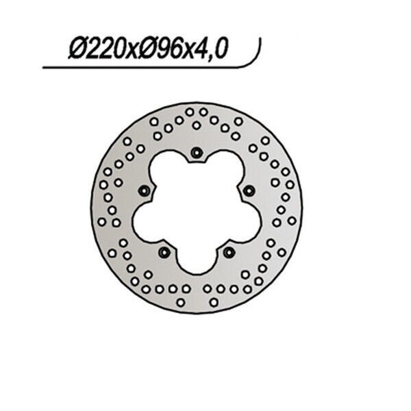 147 NG DISCO FRENO POST per APRILIA 250 Leonardo / Leonardo ST 1999-2004