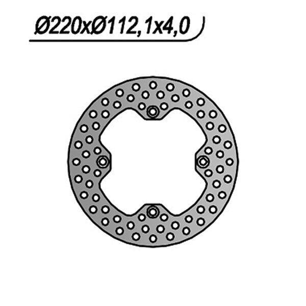 263 NG DISCO FRENO POST per HUSQVARNA 125 SMR4 2010-2013