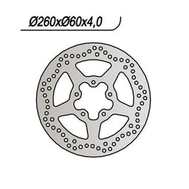292 NG DISCO FRENO ANT per APRILIA 400 AtlANTc Sprint 2005-2008