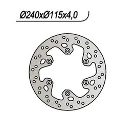 372 NG DISCO FRENO POST per YAMAHA 250 YZ F 2001-2001
