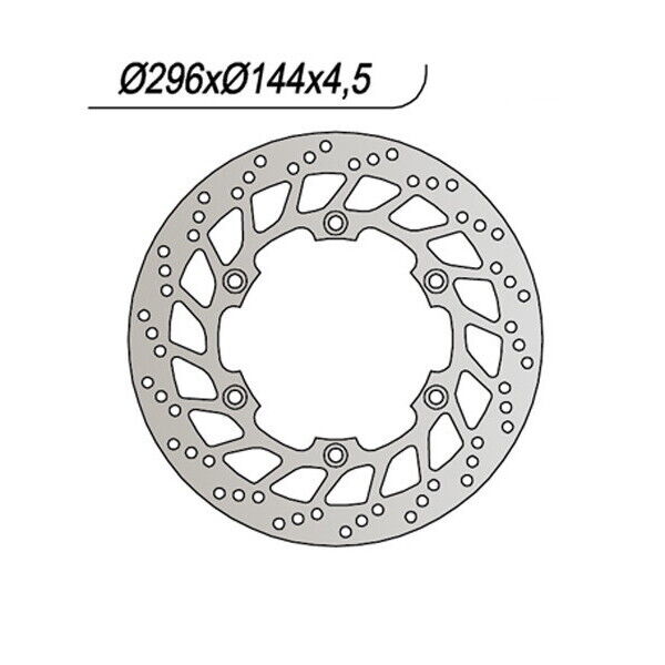457 NG DISCO FRENO ANT SX per CAGIVA 500 Canyon 1997-2002