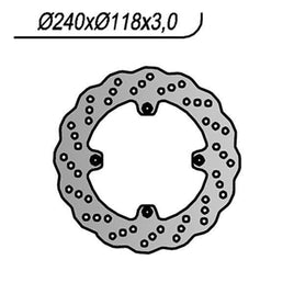 473X NG DISCO FRENO ANT per HONDA 250 CR R 1992-1994