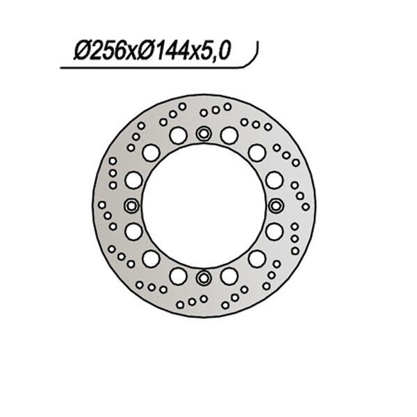476 NG DISCO FRENO ANT DX o SX per HONDA 400 NSR 1985-1986