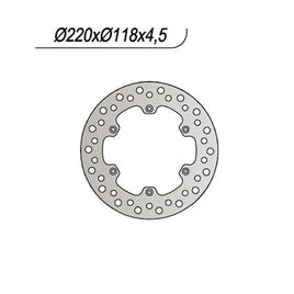 676 NG DISCO FRENO POST per SUZUKI 125 DR SM 2009-2013