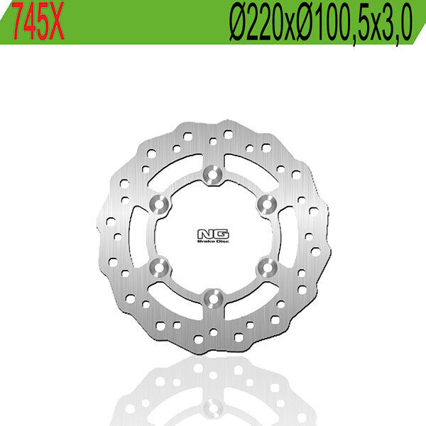 745X NG DISCO FRENO ANT per SUZUKI 85 RM RA 2005-2016