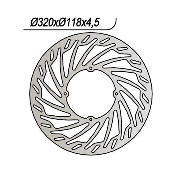805 NG DISCO FRENO ANT per HONDA 230 CRF F 2003-2009