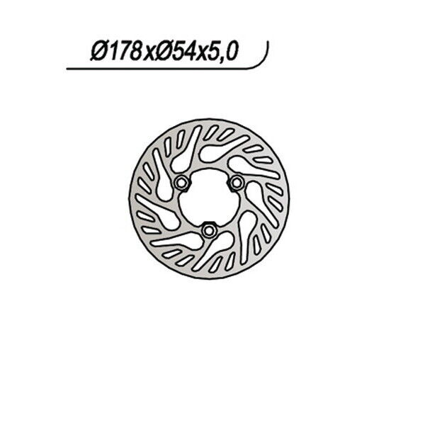 815 NG DISCO FRENO ANT SX per GAS GAS 250 Wild H.P. 2002-2003