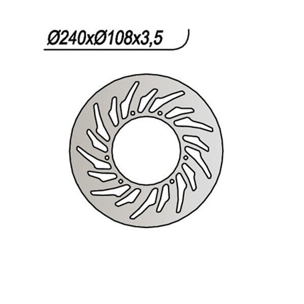 837 NG DISCO FRENO ANT OEM per MBK 50 X Limit 2003-2003