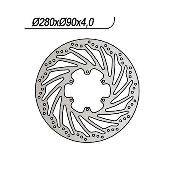 865 NG DISCO FRENO ANT per RIEJU 50 RS 2 FR 2007-2008