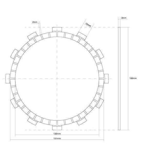 FCC FRIZIONE DISCO SINGOLO GUARNITO originale per YAMAHA 1200 FJ ABS 1991-1992