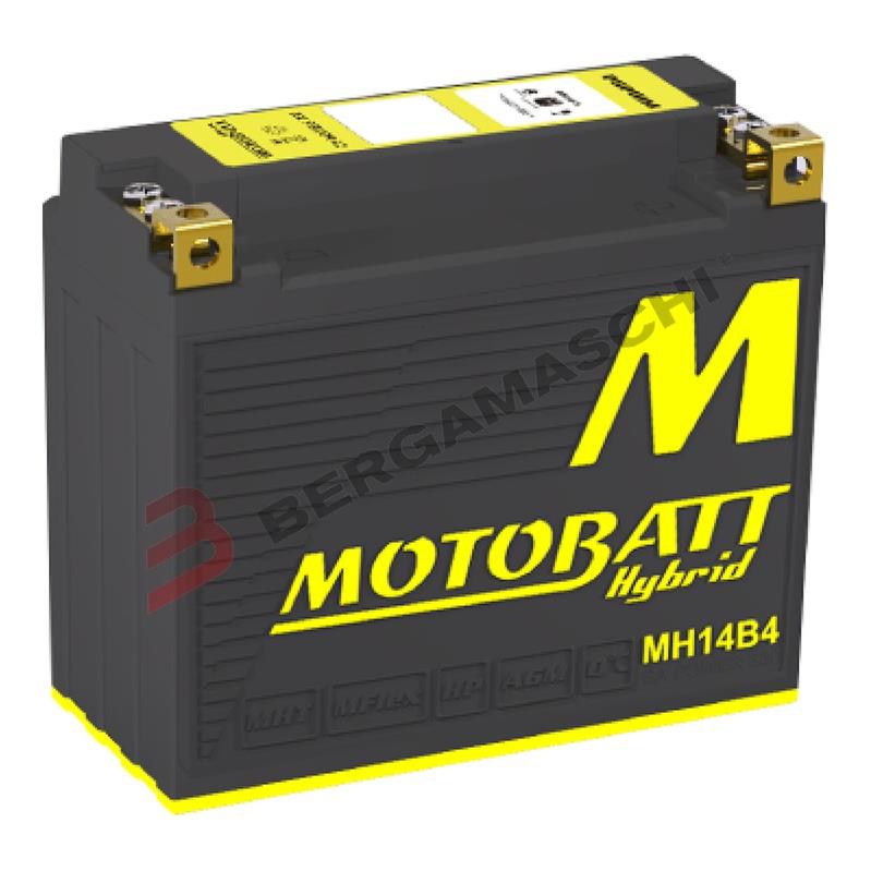 MotoBatt BATTERIA MHTX16 HYBRID Litio Piombo 12v 10ah per BMW F800 GS 2007-2014