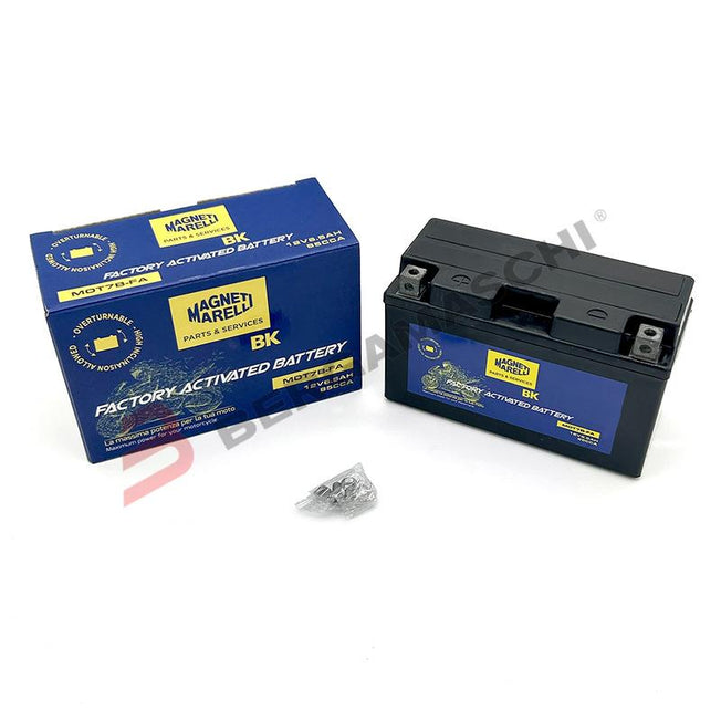 MARELLI BATTERIA MOT7B-FA PRECARICATA 12V 6,5Ah per Yamaha YP Dx 250 1995-2003