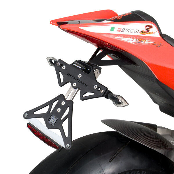 Barracuda Portatarga Reclinabile Per Aprilia RSV4 dal 2009 al 2015