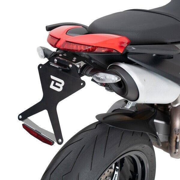 Barracuda PORTATARGA SPECIFICO PER FRECCE ORIGINALI per Ducati Hypermotard 950