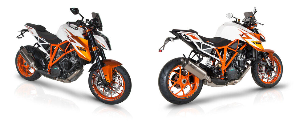 Barracuda PORTATARGA Alluminio Regolabile per Ktm 1290 Super Duke 2013 al 2016