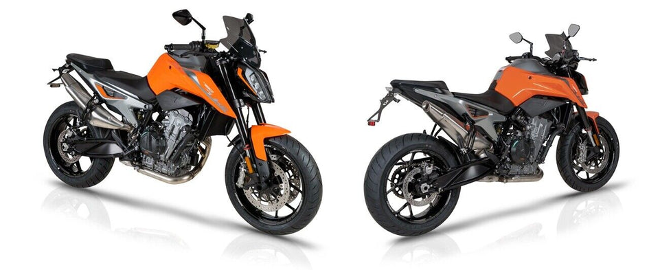 Barracuda PORTATARGA Alluminio Regolabile per Ktm 790 Duke dal 2018 al 2020