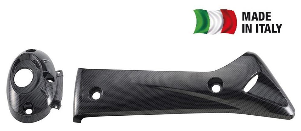 T4 Tune kit protezione e fondello marmitta carbon per Honda SH 300IE 2006 - 2015