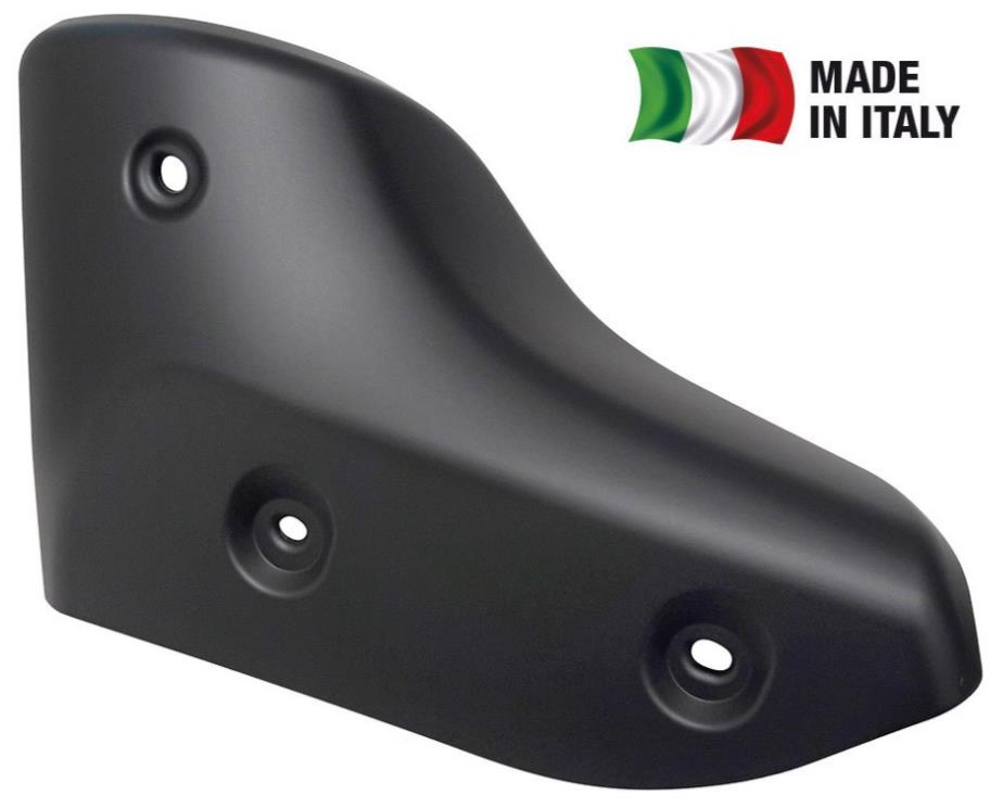 T4Tune Protezione collettore di scarico nero per Yamaha T-Max 560 Tech MAX