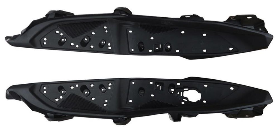 T4Tune Coppie pedane poggiapiedi per Yamaha N-Max 125 EU3 2015 2016 2017