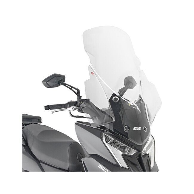 Givi Kit Parabrezza Lastra+attacchi Trasparente per KYMCO SKYTOWN 125 2024