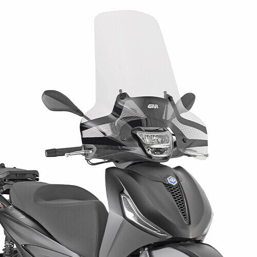 Givi Parabrezza Solo Lastra Trasparent per PIAGGIO BEVERLY 300 400 HPE 2021-2024