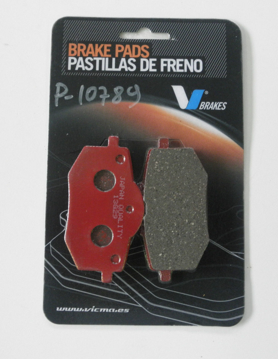 COPPIA PASTIGLIE FRENO ANTERIORE per Yamaha XV Virago 400 1988 1989 1990