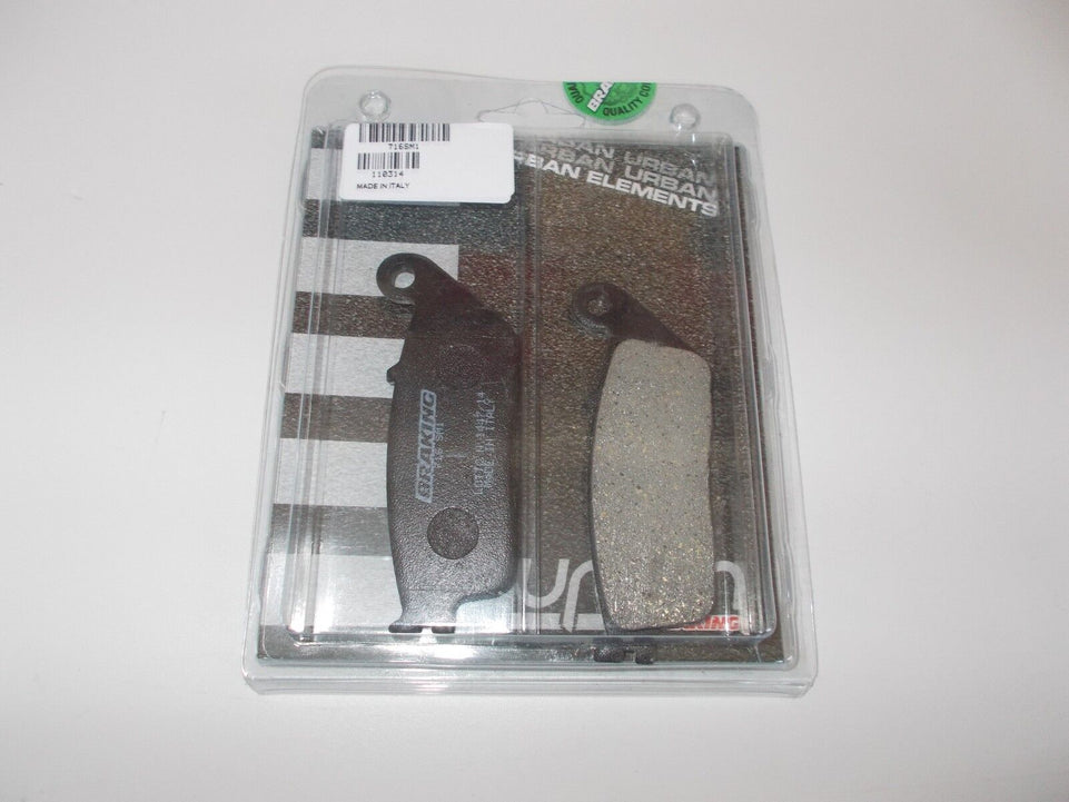 BRAKING 716SM1 COPPIA PASTIGLIE FRENO ANTERIORE PER KYMCO PEOPLE 250 03 04