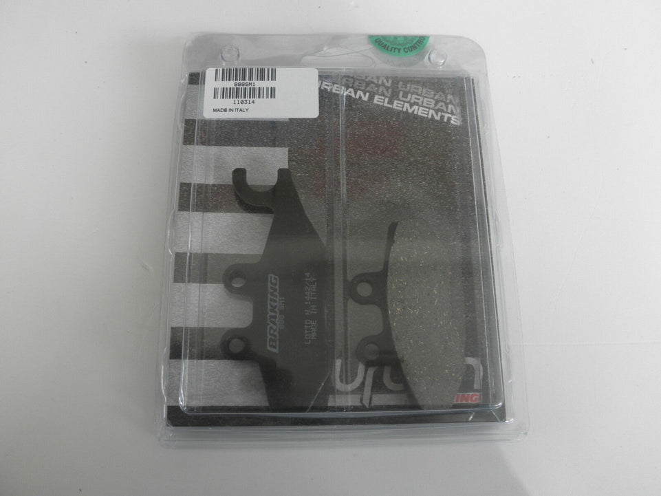 BRAKING 888SM1 COPPIA PASTIGLIE FRENO ANT PIAGGIO VESPA GTS SUPER 300 11 12 13