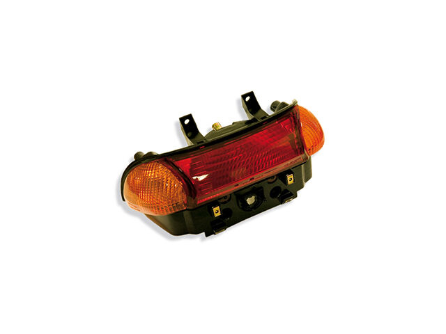 7229 LENTE FARO POSTERIORE COL.ROSSO KYMCO 125 Dink LX (With plate light) 98-00