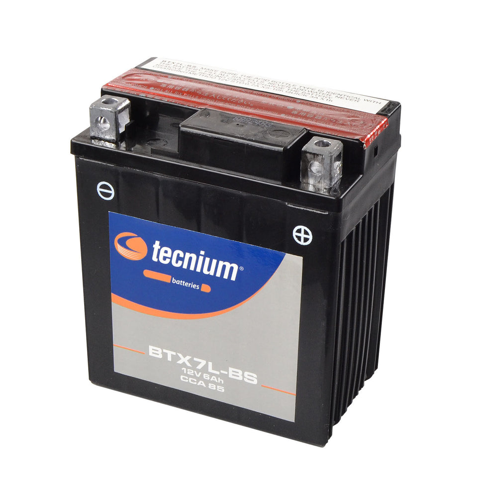 329804 BATTERIA TECNIUM YTX7L-BS 12 V 6 Ah per Honda 250 CRF 250L -12