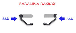 COPPIA PARALEVE PROTEZIONI LEVE NERI BLU per Yamaha YZF R125