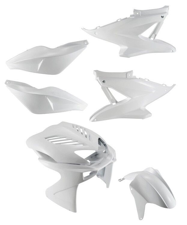 361735 Kit carene bianche 'Naked'7 pz. T4Tune per Yamaha Aerox H2O 50 EU2 09/12'