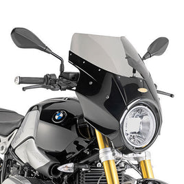 A800N+A5115A GIVI Cupolino Fumé per BMW R Nine T 2014 2015 2016 2017 - LGMoto SRL