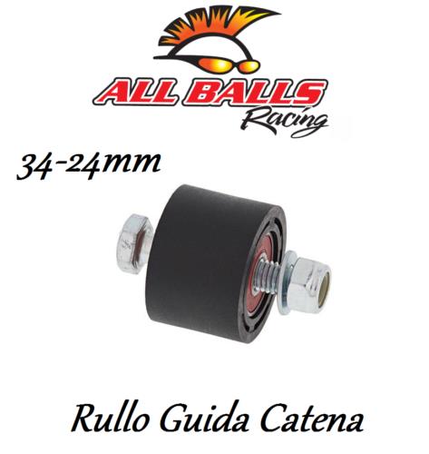 All Balls 38368 Rullo Guida Catena 34-24mm Inf per Yamaha TT350 86-87