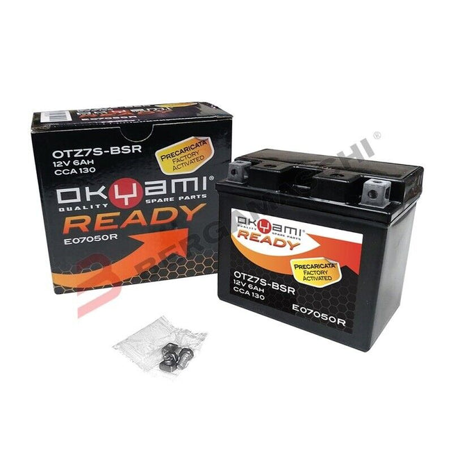 Batteria Okyami Precaricata YTZ7S per Gas Gas Wild H.P. 450 2003-2006