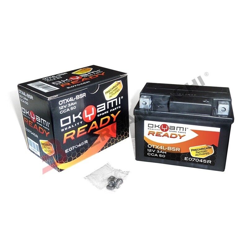 Batteria Okyami Precaricata YTX4L MBK Mach G 50 2002-