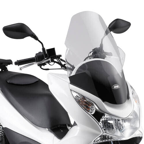 GIVI solo Parabrezza Trasparente 59,5 x 44 per Honda PCX 125-150 2010 al 2013