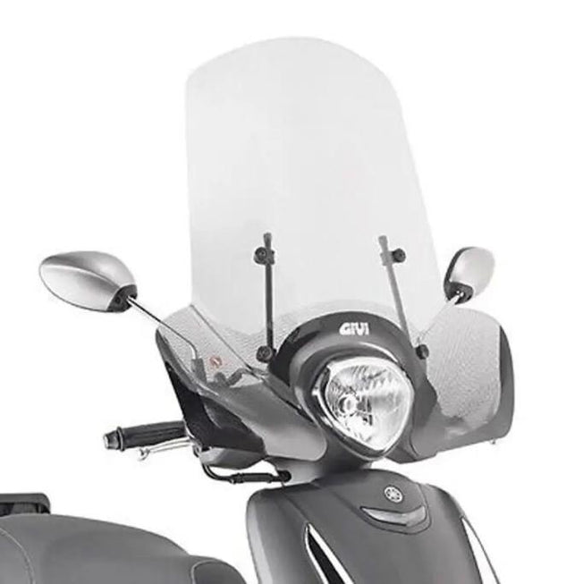 GIVI solo Parabrezza Trasparente 40 x 72 per Yamaha D'elight 114 2013 - 2016