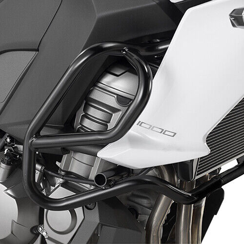 GIVI Kit Paramotore Paracolpi protezione nero per Kawasaki Versys 1000 2015-18