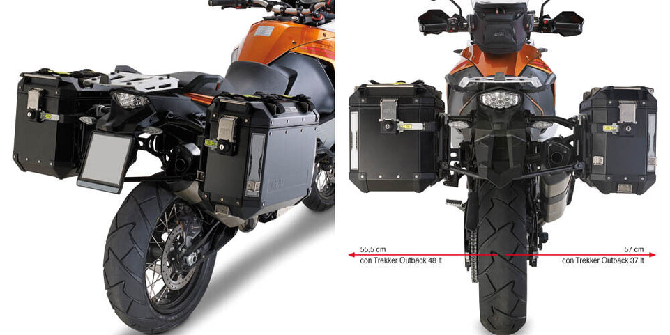 GIVI KIT Portavaligie laterale Monokey per Ktm 1290 Super Adventure R/S 2017-20