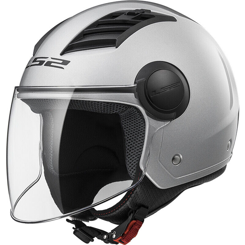 LS2 Casco JET Airflow Scooter Moto Omologato Visiera Lunga OF562 950GR Leggero