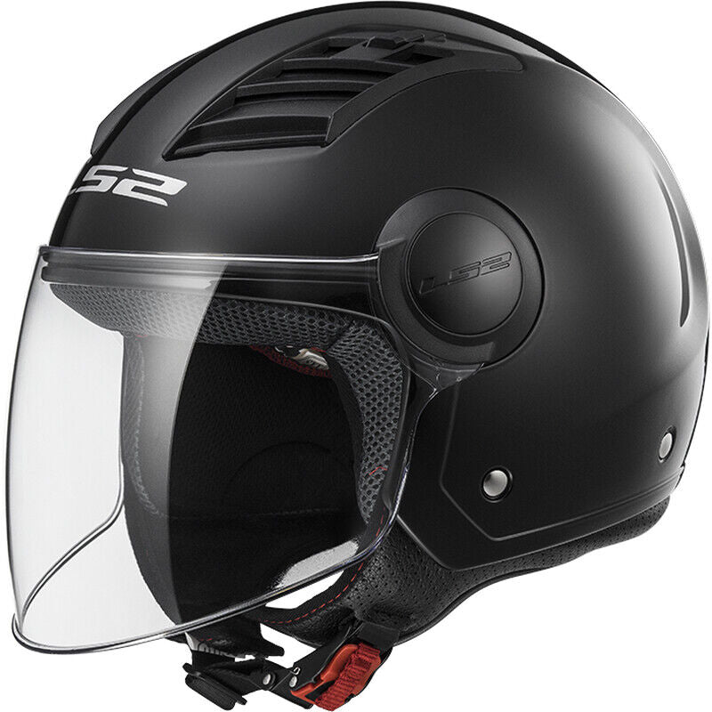 LS2 Casco JET Airflow Scooter Moto Omologato Visiera Lunga OF562 950GR Leggero